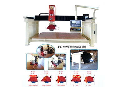 五軸四聯(lián)動CNC橋切機